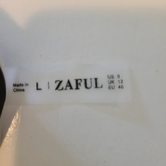 Zaful Crop Tank With Tie & Elastic Support Size L - Picture 4 of 5